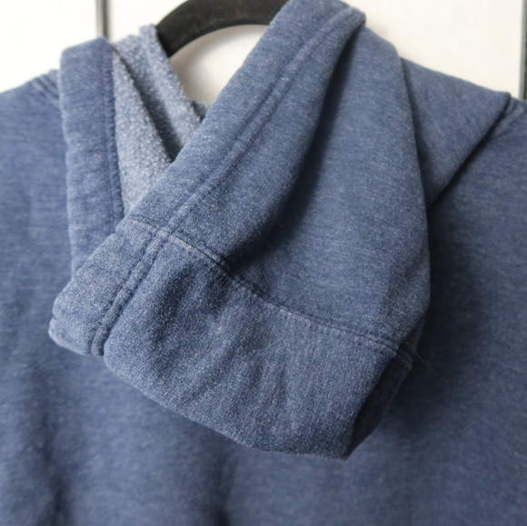 Denver Broncos Football Men's Blue Hoodie with Orange Accents - Picture 14 of 16